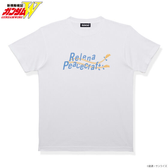 新機動戦記ガンダムW リリーナ・ピースクラフトシリーズ Tシャツ ホワイト