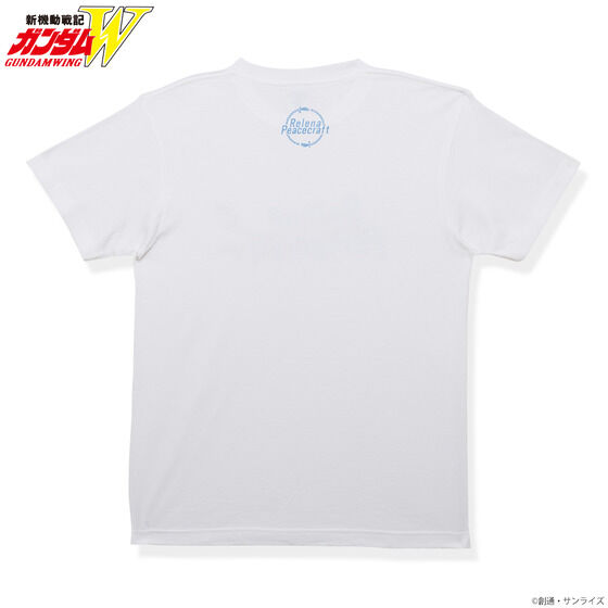 新機動戦記ガンダムW リリーナ・ピースクラフトシリーズ Tシャツ ホワイト