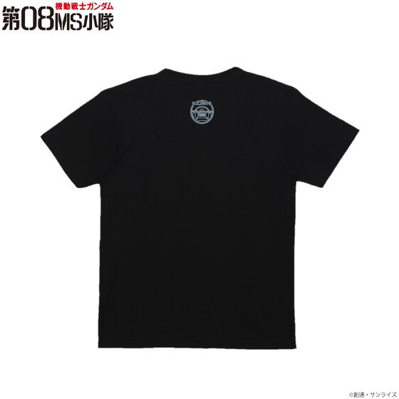 機動戦士ガンダム 第08MS小隊 アイナ・サハリンシリーズ Tシャツ ブラック