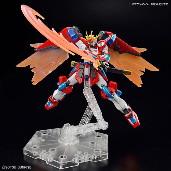 HG 1/144 神バーニングガンダム - 商品情報│株式会社BANDAI SPIRITS