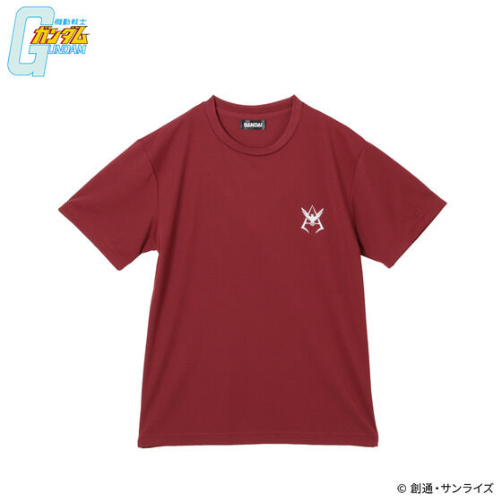 機動戦士ガンダム シャア・アズナブルパーソナルマーク スポーツシリーズ ドライTシャツ