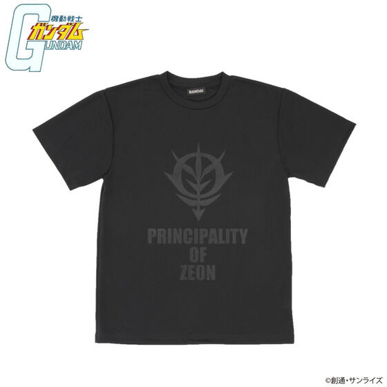 機動戦士ガンダム BLACKシリーズ マーク ドライTシャツ ジオン公国軍モデル