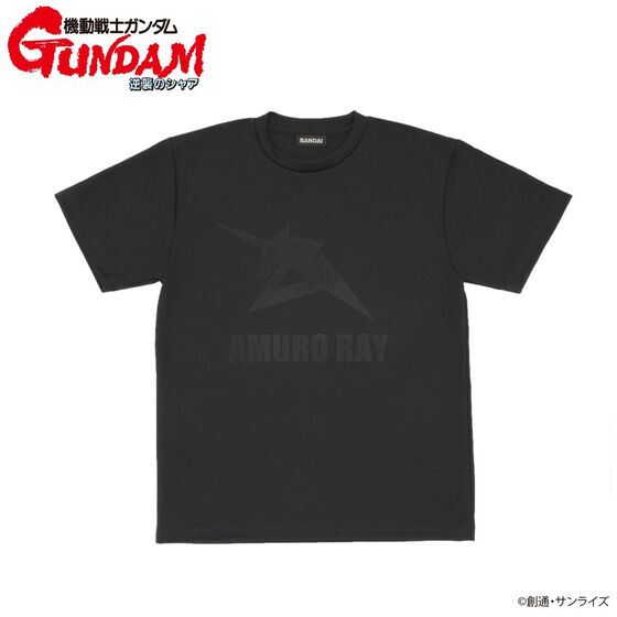 機動戦士ガンダム 逆襲のシャア BLACKシリーズ マーク ドライTシャツ アムロ・レイモデル