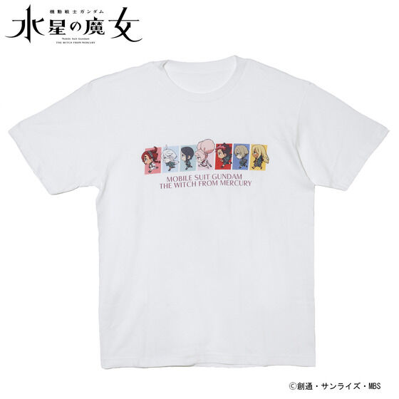 機動戦士ガンダム 水星の魔女 走るデフォルメシリーズ Tシャツ