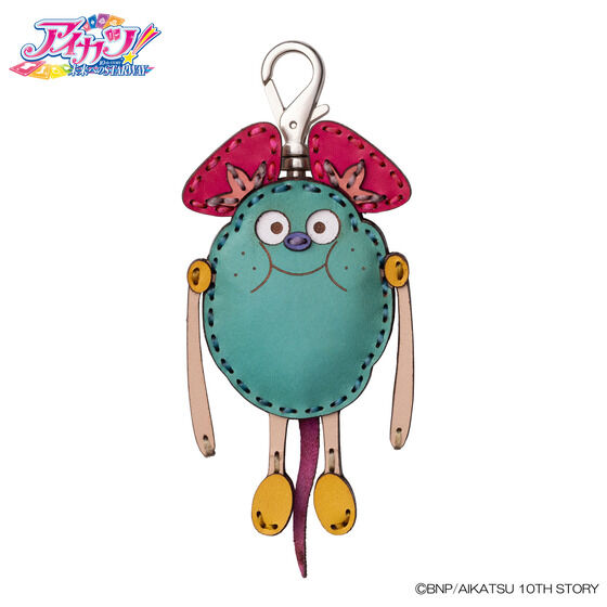 アイカツ　えびポン　OJAGA DESIGN　マスコットキーホルダー AIKATSU!STYLE for Lady アイカツ！マスコットチャーム（えび