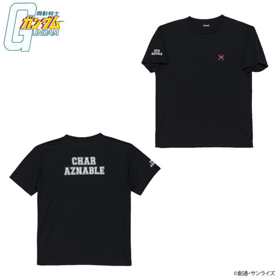 機動戦士ガンダム ドライTシャツ シャア・アズナブル