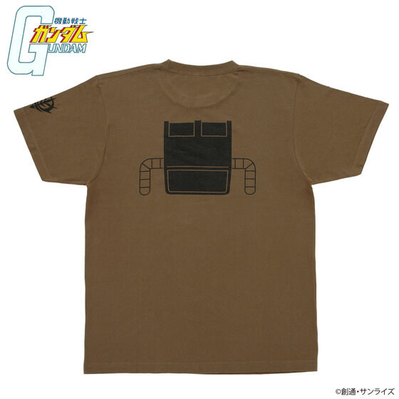 機動戦士ガンダム MSモチーフ企画 Tシャツ MS-06F ザクII