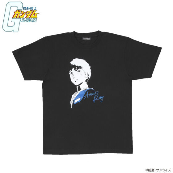 機動戦士ガンダム ラメプリントシリーズ Tシャツ アムロ・レイ