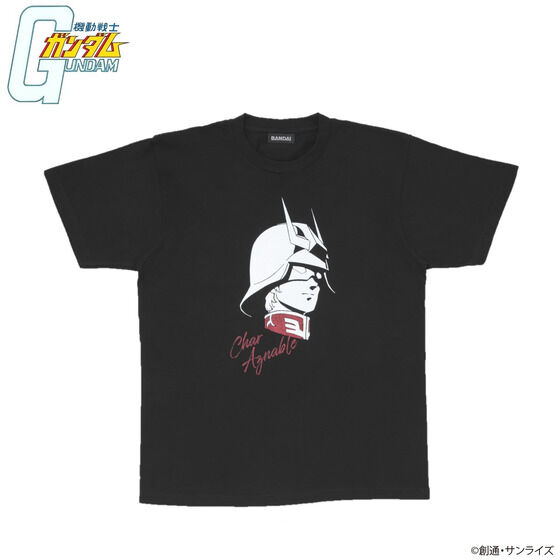 機動戦士ガンダム ラメプリントシリーズ Tシャツ シャア・アズナブル