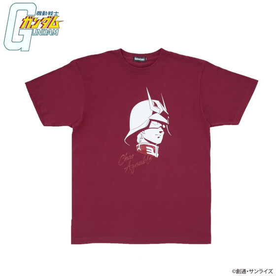 機動戦士ガンダム ラメプリントシリーズ Tシャツ シャア・アズナブル