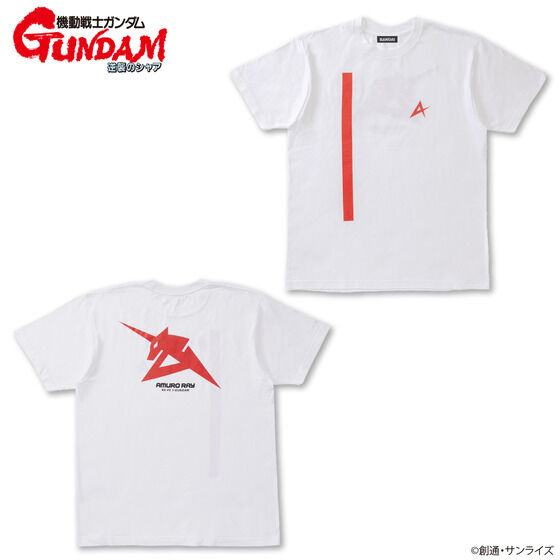 機動戦士ガンダム 逆襲のシャア アムロ・レイパーソナルマーク スポーツシリーズ Tシャツ