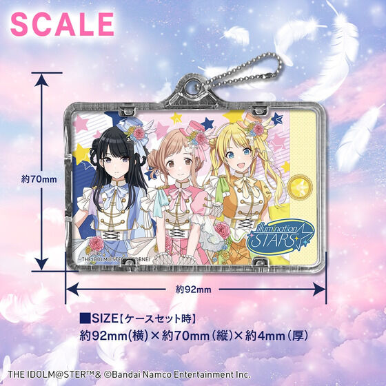 �A�C�h���}�X�^�[ �V���C�j�[�J���[�Y�@PIICA�{�N���A�p�X�P�[�X(�S8��)