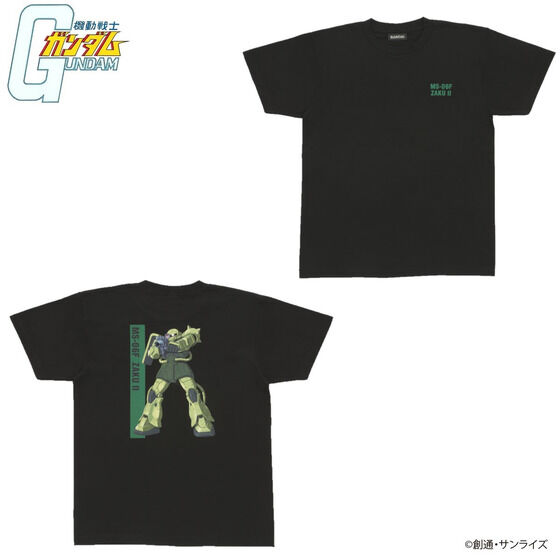 機動戦士ガンダム MSイラスト フルカラーTシャツ