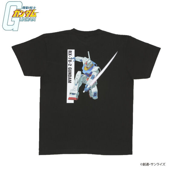 機動戦士ガンダム MSイラスト フルカラーTシャツ