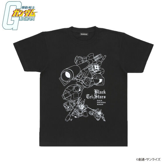 機動戦士ガンダム ドムイラスト 黒い三連星シリーズ Tシャツ