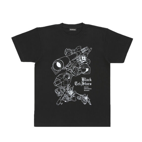 機動戦士ガンダム ドムイラスト 黒い三連星シリーズ Tシャツ