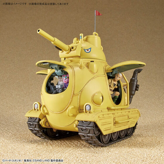 BANDAI 【送料無料★外箱未開封】1/35 SAND LAND サンドランド国王軍戦車隊104号 プラモデル【未組立★未使用品】