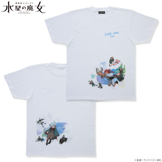 機動戦士ガンダム 水星の魔女EXPO Tシャツ ホワイト  M