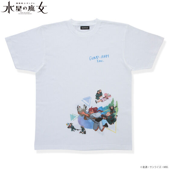 機動戦士ガンダム 水星の魔女EXPO Tシャツ ホワイト  M