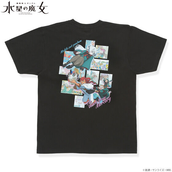 機動戦士ガンダム 水星の魔女EXPO Tシャツ ブラック XL