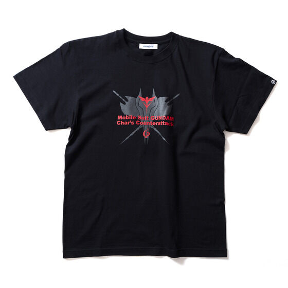 STRICT-G『機動戦士ガンダム 逆襲のシャア』半袖Tシャツ サザビー シールド