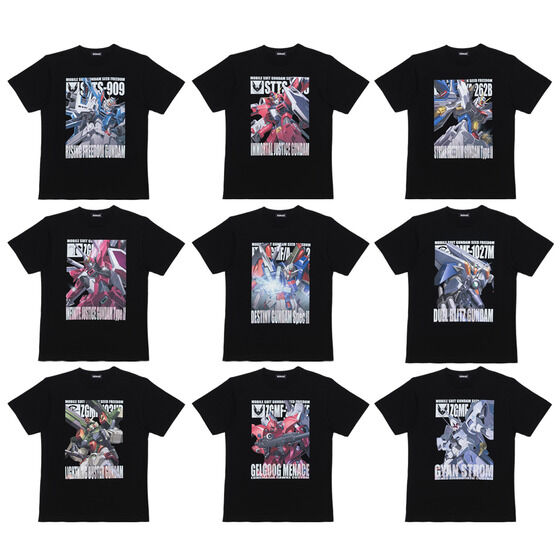 機動戦士ガンダムSEED FREEDOM フルカラーTシャツ