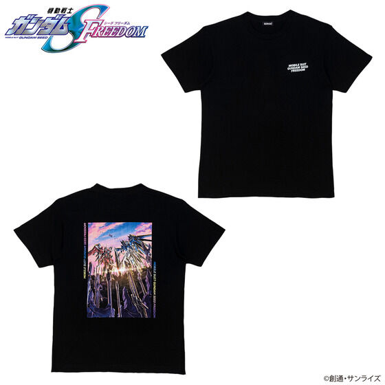 機動戦士ガンダムSEED FREEDOM メカビジュアル フルカラーTシャツ