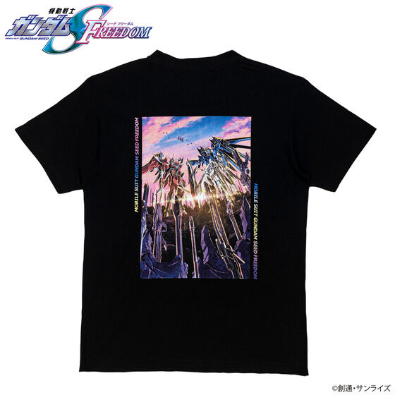 機動戦士ガンダムSEED FREEDOM メカビジュアル フルカラーTシャツ