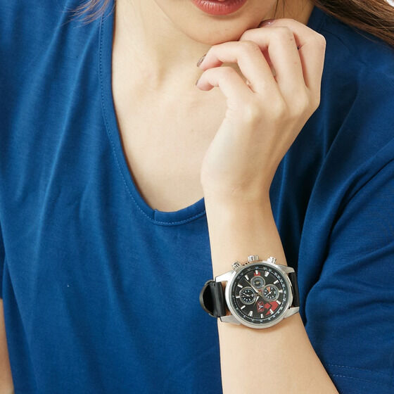 仮面ライダー50th　新サイクロン号　イメージ　クロノグラフ腕時計