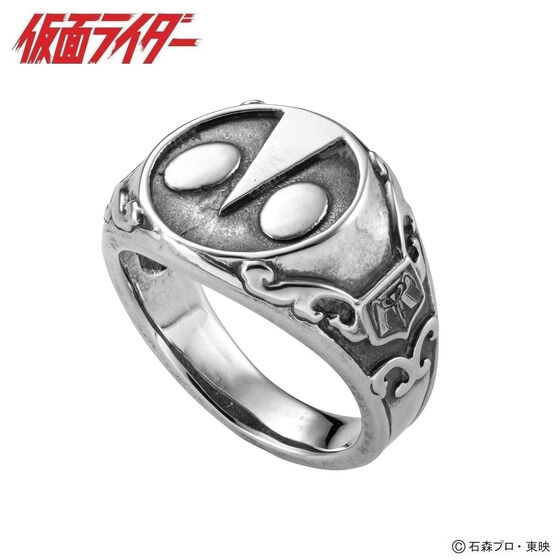 仮面ライダー1号 デザイン silverリング | 仮面ライダーシリーズ