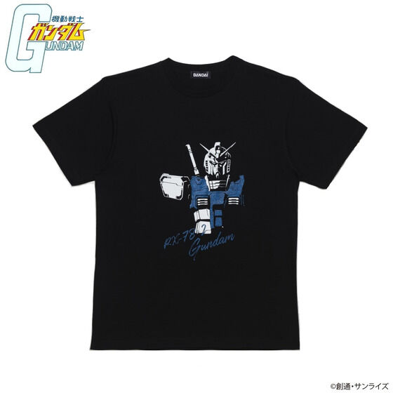 機動戦士ガンダム ラメプリントシリーズ Tシャツ MSVer.