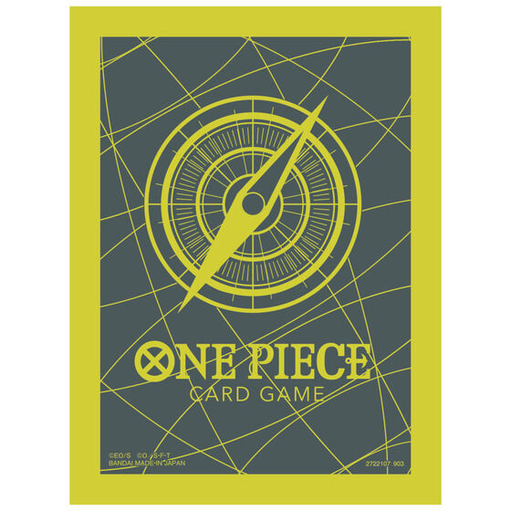 【抽選販売】ONE PIECEカードゲーム リミテッドカードスリーブ スタンダードブラックゴールド2
