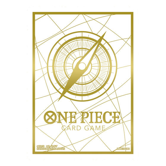 【抽選販売】ONE PIECEカードゲーム リミテッドカードスリーブ スタンダードゴールド