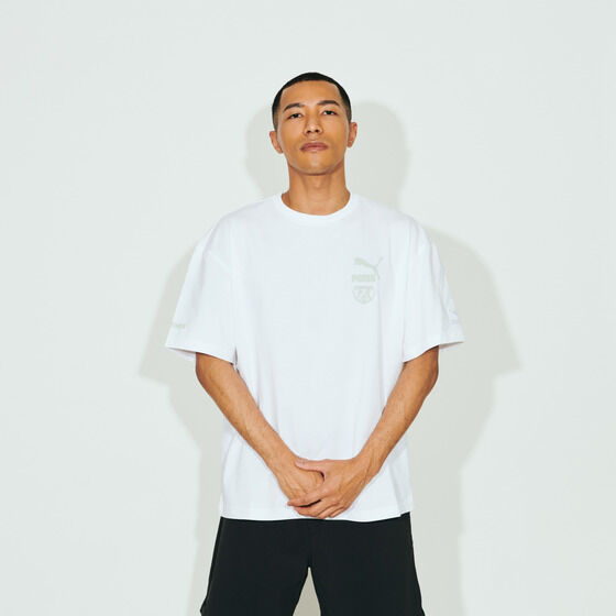 PUMA~VEʃC_[@S/S TEE@WHITE