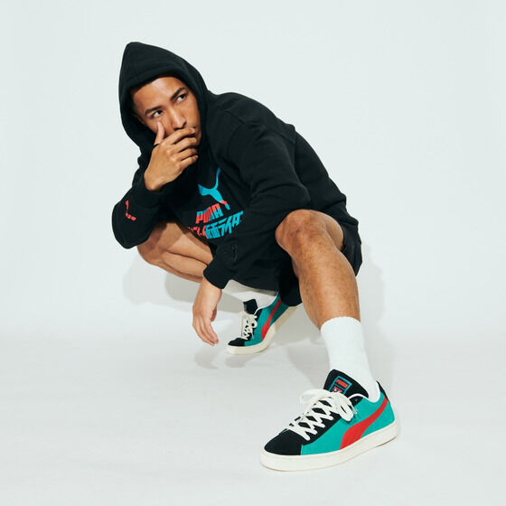 �V���E���ʃ��C�_�[�~PUMA�@SUEDE VTG KAMEN RIDER ATMOS