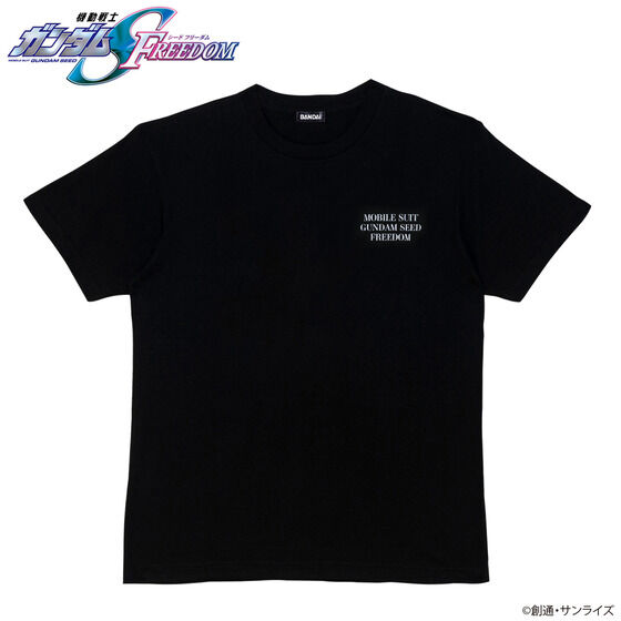 機動戦士ガンダムSEED FREEDOM メインビジュアル フルカラーTシャツ 【2024年6月発送】