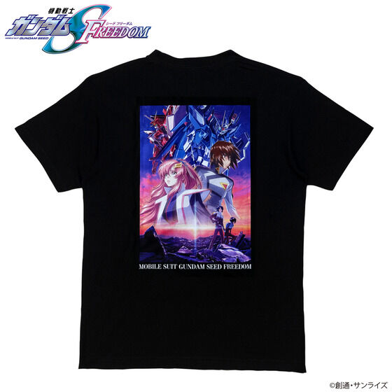 機動戦士ガンダムSEED FREEDOM メインビジュアル フルカラーTシャツ 【2024年6月発送】