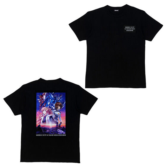 機動戦士ガンダムSEED FREEDOM メインビジュアル フルカラーTシャツ 【2024年6月発送】