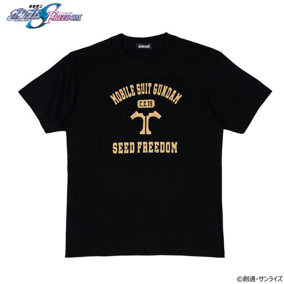 機動戦士ガンダムSEED FREEDOM　カレッジデザインアイテム　Tシャツ(全3種)