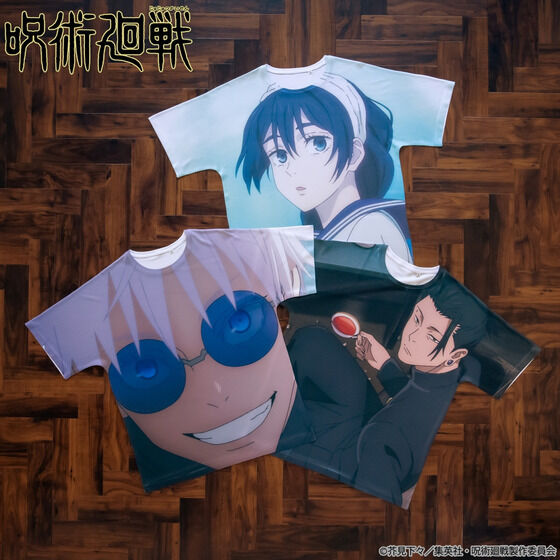 呪術廻戦 ポートレイトフルグラフィックTシャツ～懐玉・玉折～（全9種）【2024年8月発送】 | 呪術廻戦 ファッション・アクセサリー |  アニメグッズ ・おもちゃならプレミアムバンダイ｜バンダイナムコグループの公式通販サイト