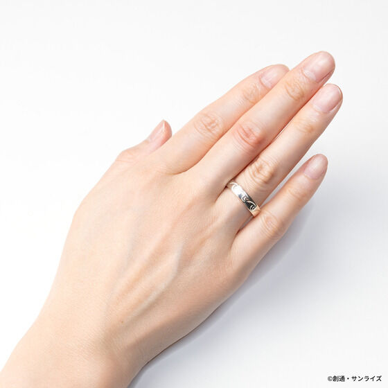  Gundam SEED FREEDOM Silver Ring Lacus 
