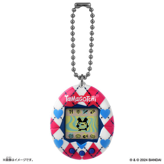 Original Tamagotchi Argyle Heart