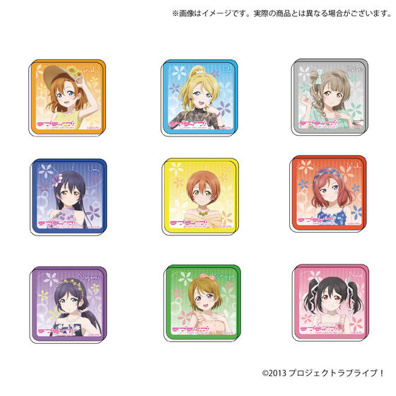 ラブライブ！ アクリルブロック 3個セット（全9種・ランダム） | j-hobby Collection