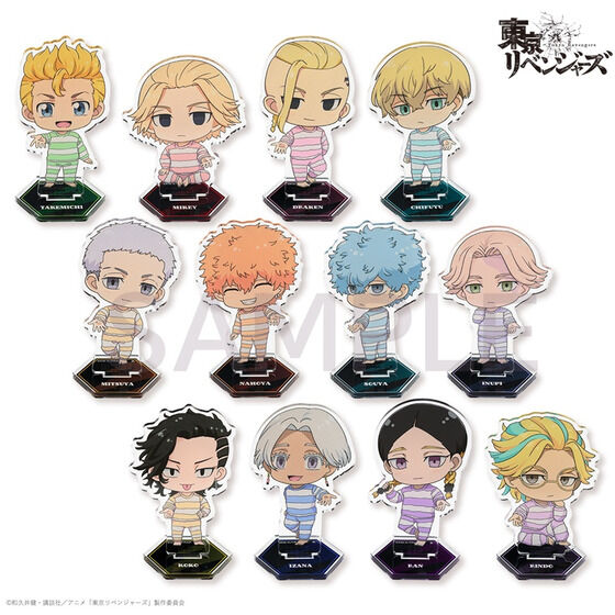 東京リベンジャーズ　ドデカミン　当選品　アクリルスタンド　全種セット 2025年最新】ドデカミン 東京リベンジャーズの人気アイテム