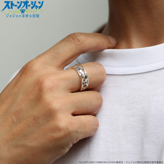 【JAM HOME MADE コラボ】ジョジョの奇妙な冒険 ストーンオーシャン メッシュリング／ナルシソ・A【6月お届け】