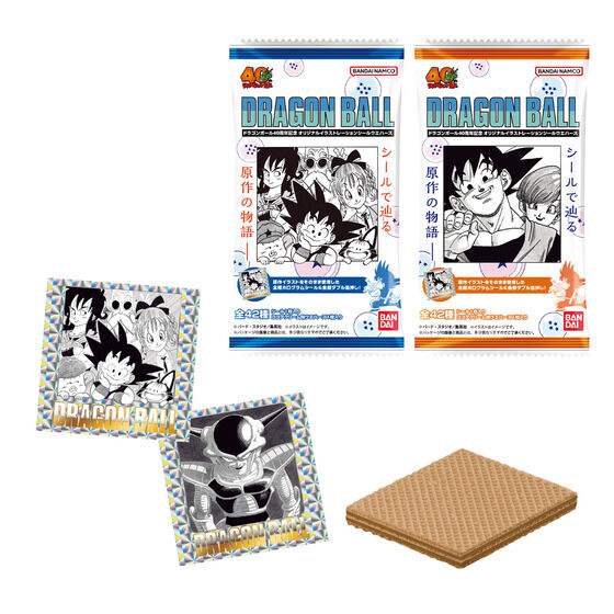 ドラゴンボール40周年記念 オリジナルイラストレーション シールウエハース