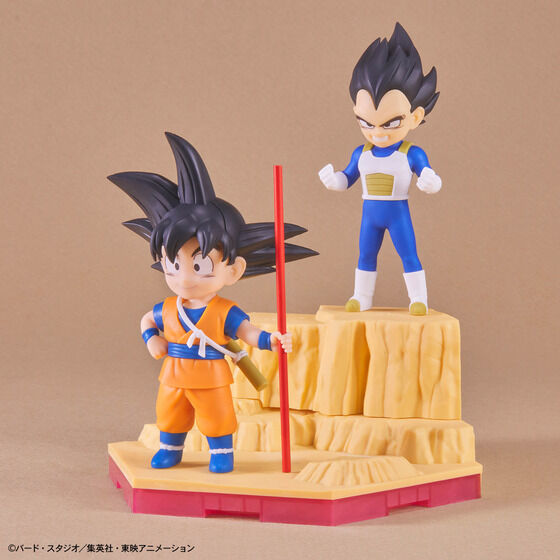 ドラゴンボールDAIMA プラモデル 孫悟空 (ミニ) & ベジータ (ミニ)