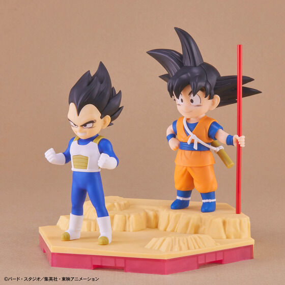 ドラゴンボールDAIMA プラモデル 孫悟空 (ミニ) & ベジータ (ミニ)