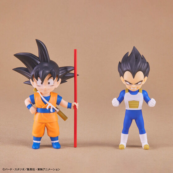 ドラゴンボールDAIMA プラモデル 孫悟空 (ミニ) & ベジータ (ミニ)