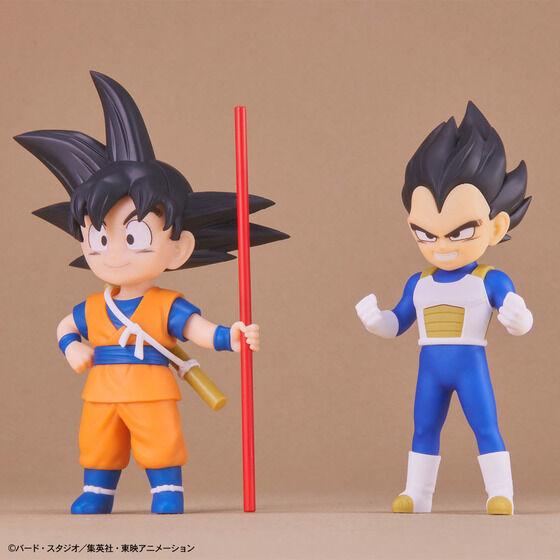 ドラゴンボールDAIMA プラモデル 孫悟空 (ミニ) & ベジータ (ミニ)